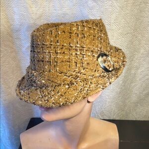 Magid Hat vintage  Cozy Plaid Knit Hat